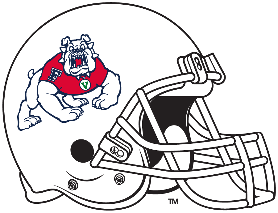 Fresno State Bulldogs 2018-2020 Helmet Logo v2 DIY iron on transfer (heat transfer)